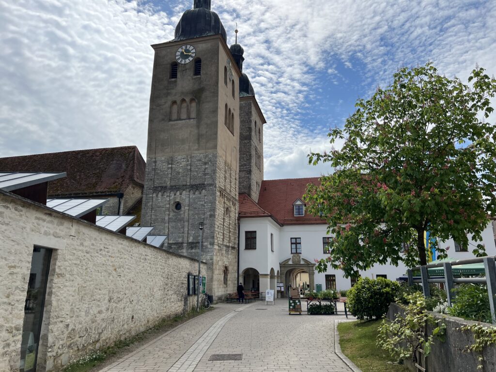 Blick auf die Klosterkirche